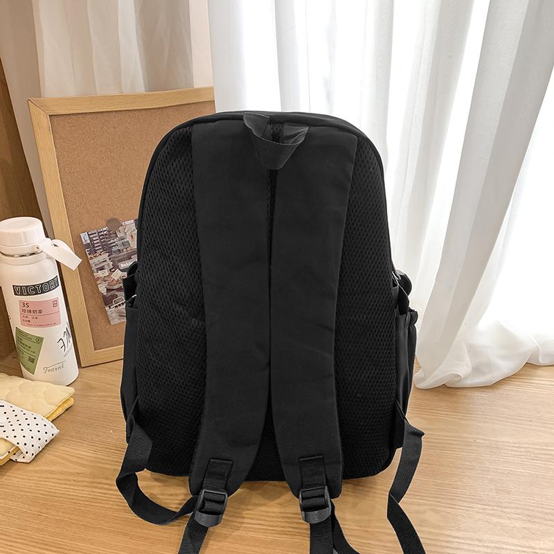 Campus Backpack Women's Backpack Junior High School Student Schoolbag
