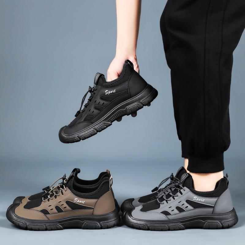 Casual Shoes, Outdoor Hiking Shoes, Breathable and Non-smelly Foot Shoes, Versatile Men's Shoes, Soft-soled Shoes