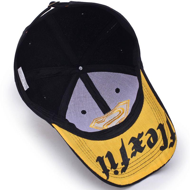 Luxurious Super Hero Cap Superman Snapback Embroidery Hat Unisex Steampunk Design