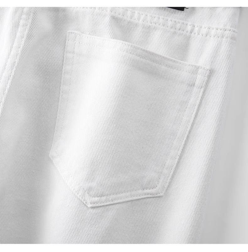 Women's High Waist Yellow Wide-Leg Vintage Jeans for Spring 2025