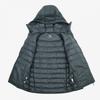 The North Face Men S Bolt rdS Down Hoodie Stone Gray