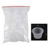 100Pcs/Set Tattoo Ink Cap Cup Pot Medium Large Plastic Microblading Pigment Accessories Holder