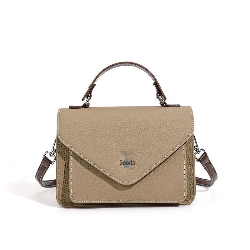 

2025 Французская роскошная сумка-мессенджер и дамская сумочка: Натуральная кожа, небольшой квадратный дизайн для женщин