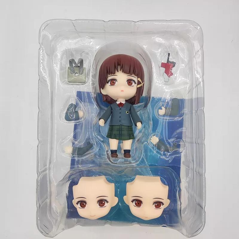 Nendoroid 2356 Iwakura Lain Serial Experiments Anime Chibi Pvc Posable Action Figure Collectible Desktop Ornament For Anime Fans