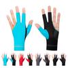 1pc Billiard Gloves Breathable Open Finger Snooker Billiards Gloves Antiskid Portable Lightweight Reusable Training Accessories