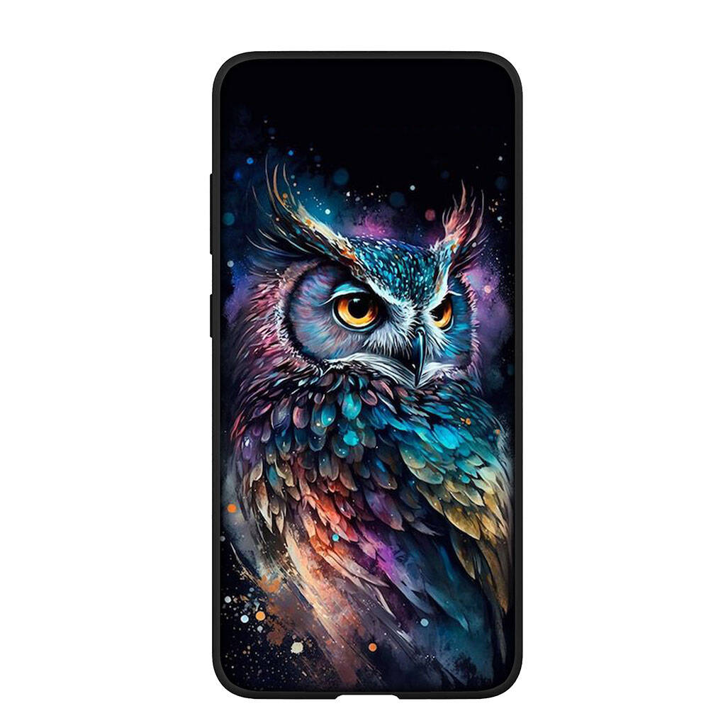 

Phone Case for iPhone 17 16 15 Xiaomi Poco F8 F7 X7 X6 X5 M8 C85 C75 C71 Redmi Note 14 13 12 11 Pro Max A3 A4 14C 13C 15C 12C Owl Cartoon Cover for Samsung Galaxy S24 оленевий