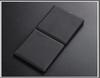 20-Piece Black Matte Metal Cigarette Case, Regular Size, Moisture-Proof & Pressure-Resistant, Minimalist Business Design for Men