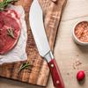Butcher Knife Stainless Steel Wood Handle Boning Knife Meat Cleaver Cooking Tool
