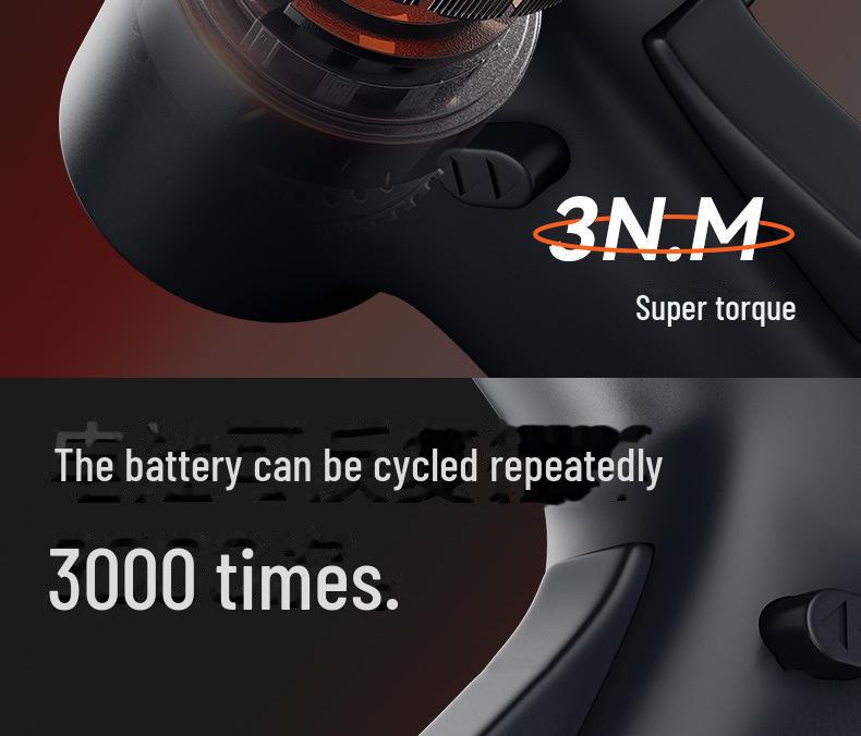 Multi-Functional Rechargeable Electric Screwdriver with Large and Small Torque Options