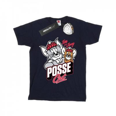 Girls Posse Cat Cotton T-Shirt