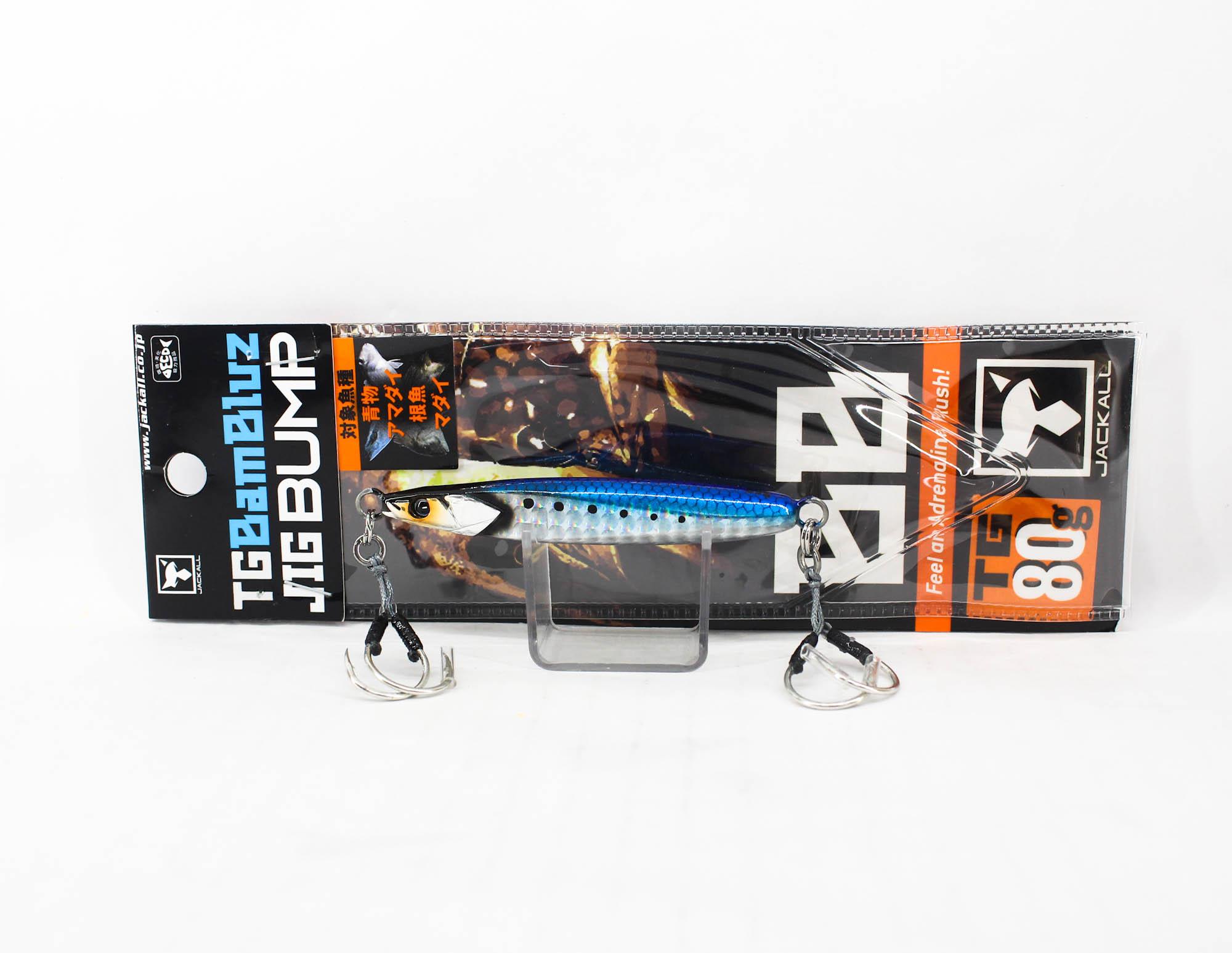 

Jackall Metal Jig Bambluz Bump TG Tungsten 80 грамм Iwashi Lens HL (2124)