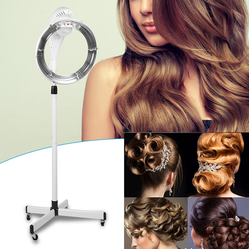 Floor Stand Salon Hair Dryer Heater Dyeing Perming Oil Treatment Machine Styling Tool
