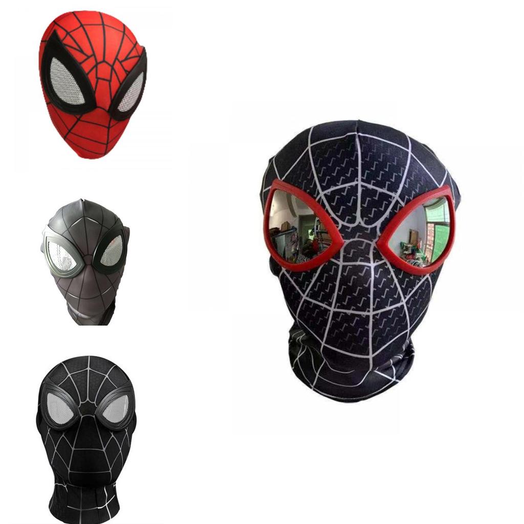 Spider-man Halloween Costume For Kids And Adults Funny Spiderman Mask Headgear