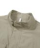 Snowpeak Apparel Cample Stand-Neck Windbreaker (S24Fmcwb14) Beige Gray