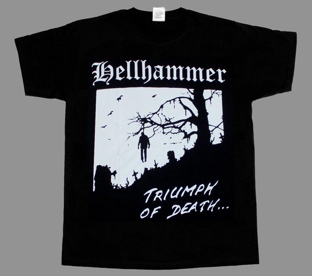 Hellhammer T Shirt Triumph Of Death Celtic Frost Black Metal 90's Unisex T-shirt