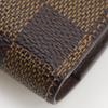 LOUIS VUITTON Portefeiulle International Purse N61217 Brown Damier canvas unisex Used