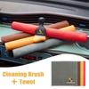 Wsdz2 Voor Porsche Auto Schoonmaken Zachte Borstel Tool Stofverwijderaar Suede Fleece Microvezel Wasdoek Auto Schoonmaak Doek Auto Accessoires