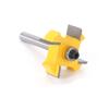 1/3pc 6mm 1/4 Inch Shank T Type Bearings Wood Milling Cutter Industrial Grade Rabbeting Bit Woodworking Tool Router Bits for Wood