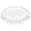 Carpet Protectors Spiked Caster Cups Round Furniture Caster Cup Transparent Plastic Chair Leg Covers Furniture Cups for Sofas
