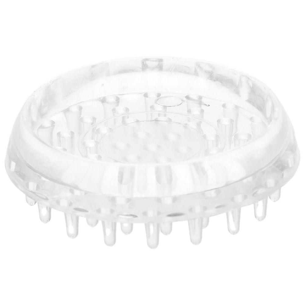 Carpet Protectors Spiked Caster Cups Round Furniture Caster Cup Transparent Plastic Chair Leg Covers Furniture Cups for Sofas