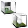 Vetrina per Palline da Golf Trasparente Acrilico Scatola Espositore per Memorabilia Palline da Golf Supporto Espositore Quadrato in Acrilico per Palline da Baseball Scatola di Stoccaggio Quadrata
