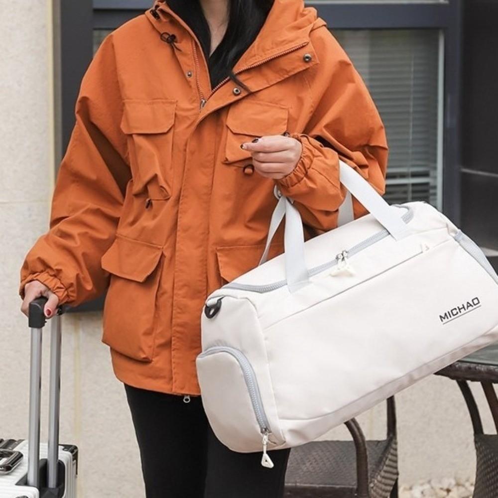 Large Capacity Fitness Handbag Wet Dry Separation Travel Luggage Bag Gym Shoulder Bag  Women