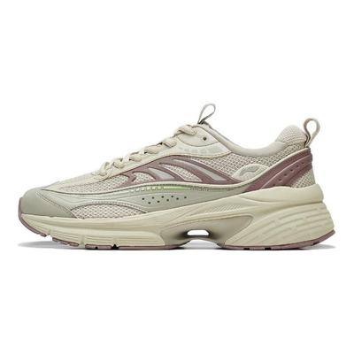 Yixing Lite Casual Comfortable Slip-Resistant Wear-Resistant Breathable Low-Top Lifestyle Shoes Men Sneaker Beige AGCT235-5
