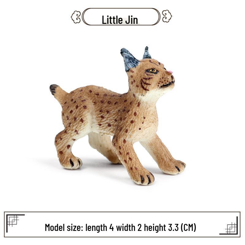 Realistic Exotic Orange Tabby Cat Heart Model Ornament