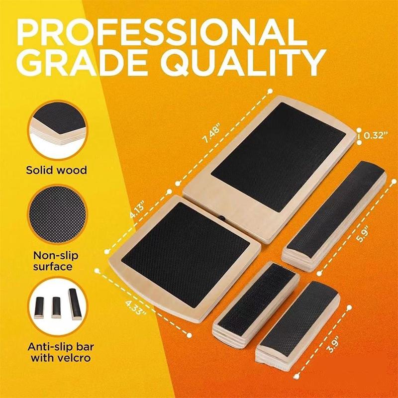 

Leg Proprioception Wooden Balance Board Incline Ankle Stretcher For Ballet Single Training Anti-Slip Home Gym жёлтый