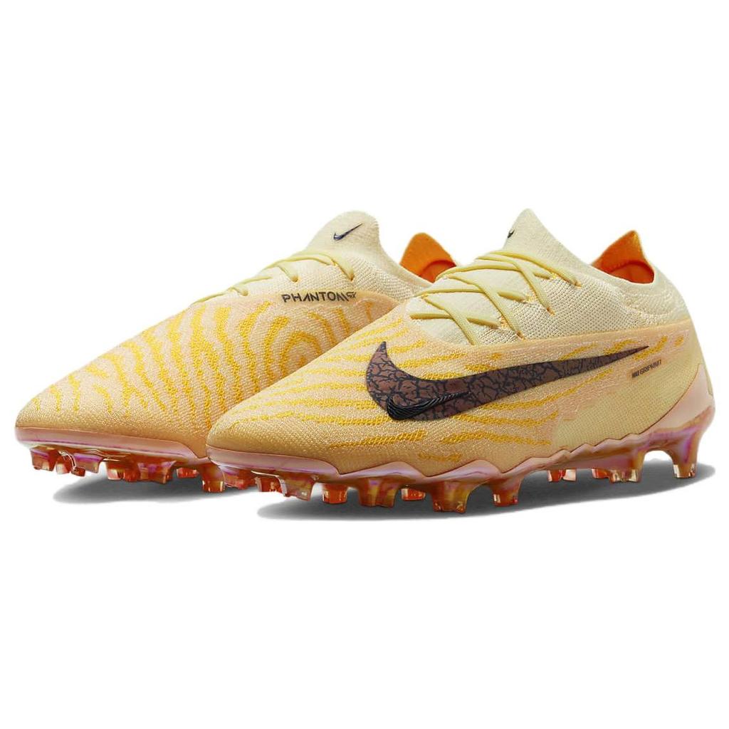 Nike Phantom GX Elite Gripknit SE FG Blaze Paketi Erkek Spor Ayakkabı Sarı Sitron-Ton Bordo-Ezmesi FD3069-860