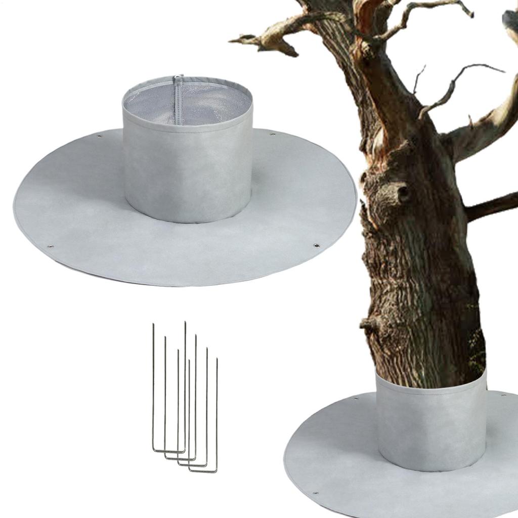 Palm Tree Root Protector Cover 3-Layer Winter Tree Antifreeze Protection Plant Root Frost Cover With Ground Nails