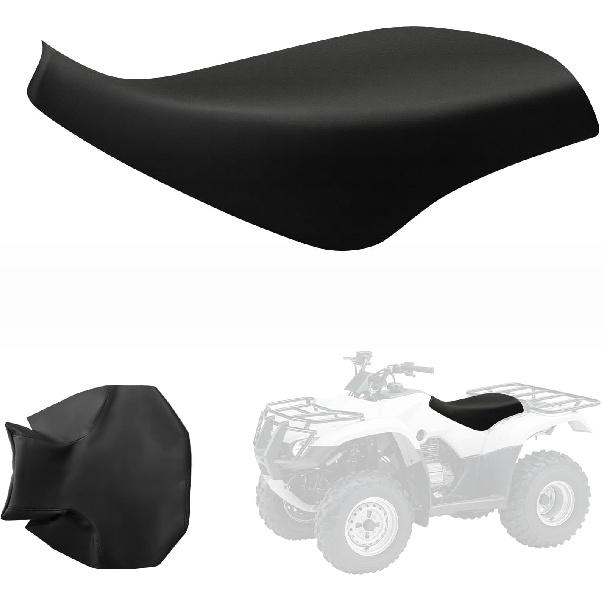 Seat Cover Replacement For 1997-2017 Honda TRX250 Recon Fourtrax, Heavy Duty Leather Seat Cover Replacement, Black