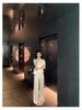 7809 Spring Minimalist Knit Two-Piece: Elegant & Versatile Casual Wear Set
