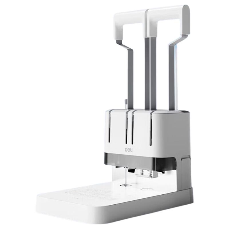 

Deli Manual Financial Document Binding Machine CN plug (adapter included)