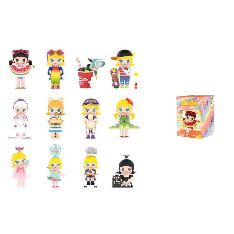 POP MART MOLLY My Childhood Collection Mystery Boxes, Single Mystery Box