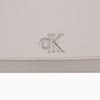 Calvin Klein Minimalist Metal Chain Artificial Leather Shoulder Bag Medium Women bags Beige DH2806-WGY