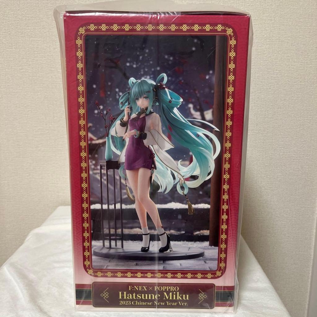 [USED] F:NEX X POPPRO Hatsune Miku 2023 Chinese New Year Ver. 1/7 Scale Figure