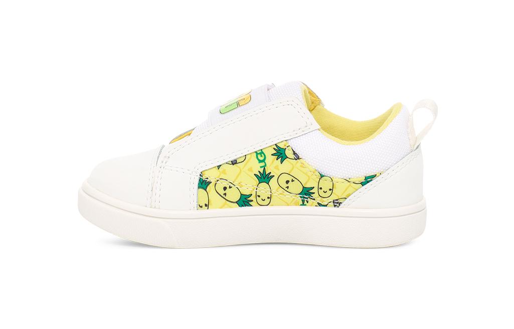 UGG Cow Leather Low top Toddler Shoes Pineapple Yellow Infant And Toddler 1138613T-PNE 25