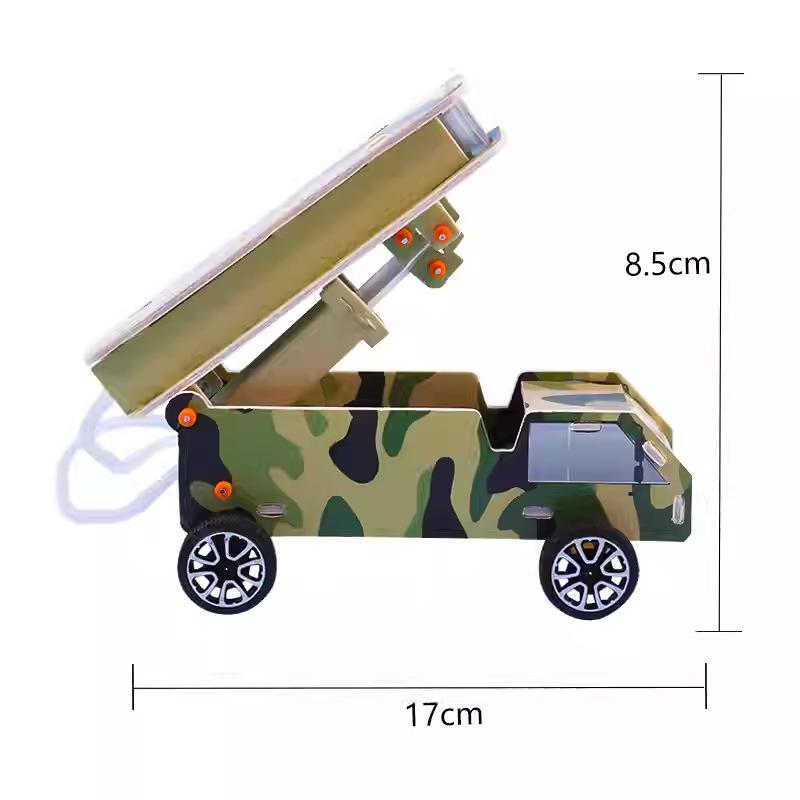 STEM Educational Toy Kit: Handmade Rocket Launcher for Kids