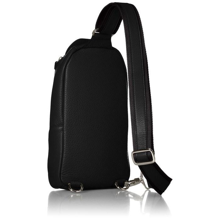 [Pelle Morbida] Body Bag Leather MB051 BLACK BLACK Free Size