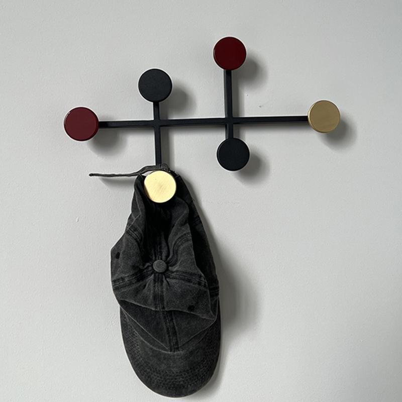 Modern Wall Mounted Modular Coat Racks Entrance Hall Hat Bag Clothing Cheap Storage Hanger Portable Bedroom Wall Clothes Aesthetic Organizer Shelf