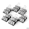 20Pcs/Lot Colorful Metal Binder Clips 15mm Paper Binding Clips Office School Supplies Stationery Home Package Bag Clamps