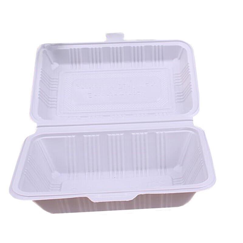 Homeglen Engångs Vita Pappers Takeaway Matlådor