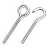304 Stianless Steel Sheep Eye Screw Bolt M4 M5 M6 M8 M10 M12 M14 M16 M18 M20 M22 M24 Ring Hanging Hook Suspension Fasteners Tool