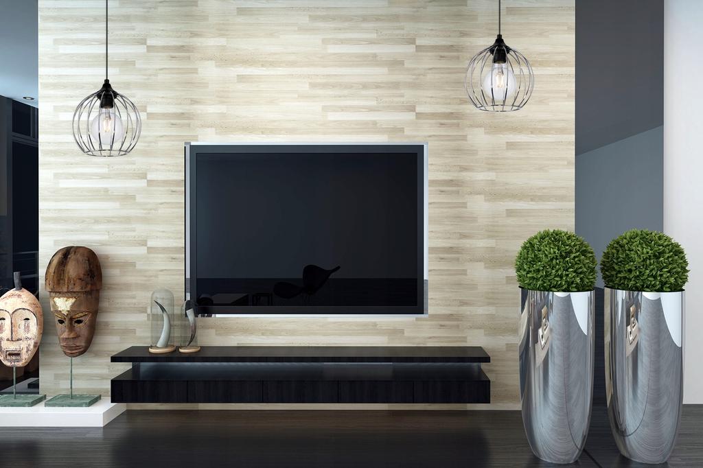 CEILING HANGING LAMP, WIRE CHROME LED