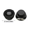 3W 27mm Aluminum Cap Bass Subwoofer Speaker 4Ohm Sound Music Speaker Woofer Loudspeaker For Multimedia Home Theater