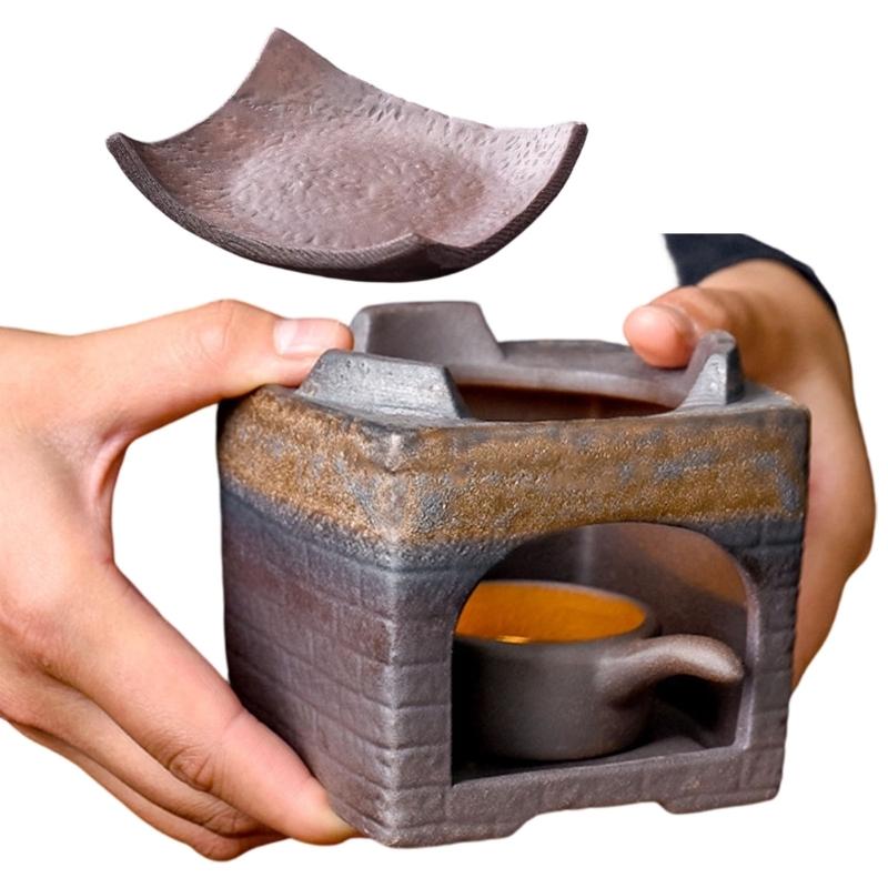1 Set Teas Stove Candle Insulation Teapot Stand Teas Light Candle Holder Aromatherapys Oil Burners Essential Oil Burners