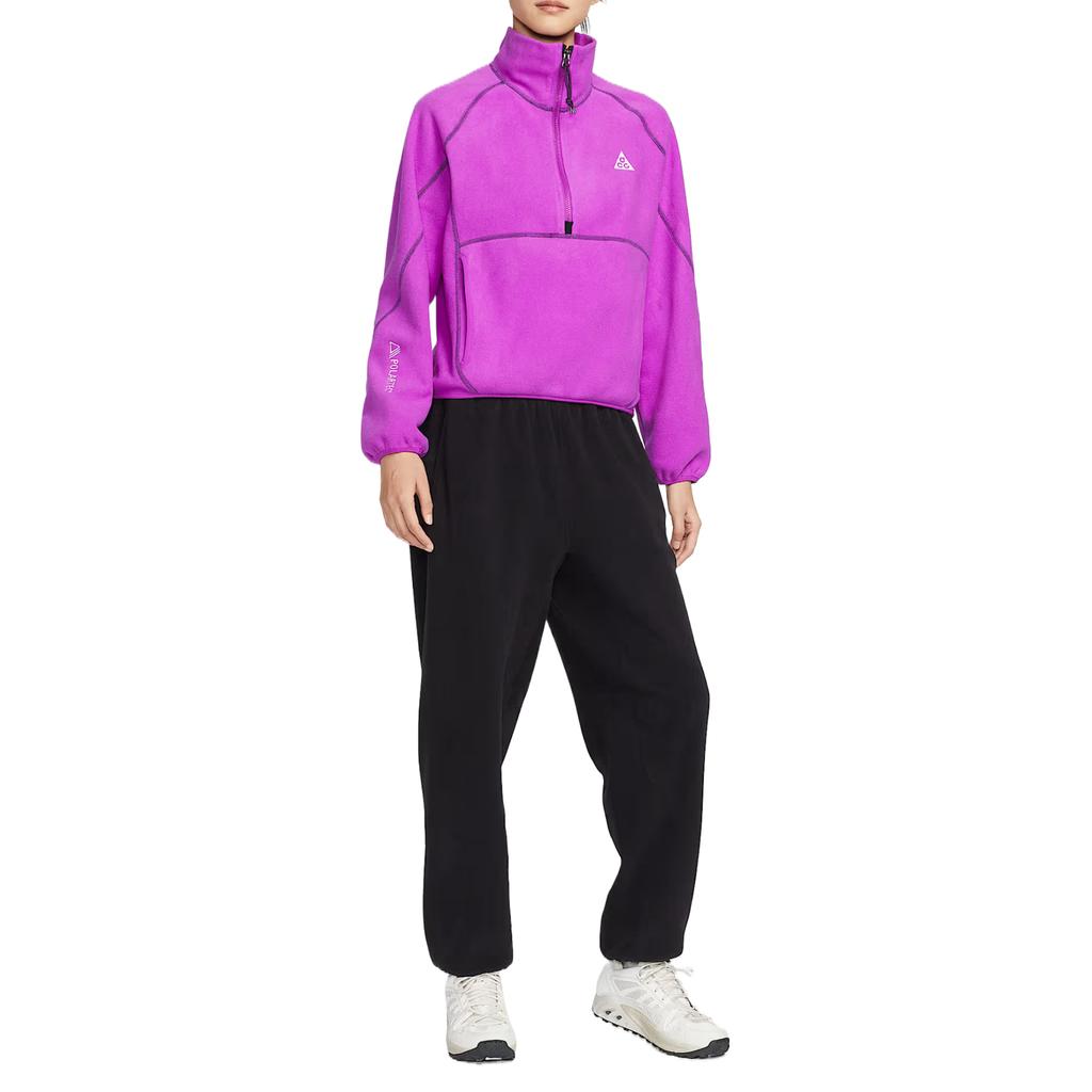 Nike ACG Wolf Tree Vysoký límec Dlouhý rukáv Jednobarevná mikina Dámské topy HJ0238-505