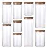 Glass Sealed Storage Jar with Lid for Tea, Dried Fruits, Grains, and Snacks