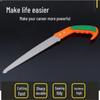 Fine Tooth Garden Pruning Saw - Handheld Woodworking & Fruit Tree Tool